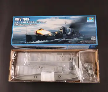 Trumpeter 06745 1/700 HMS York Пластиковая модель военного корабля Kit