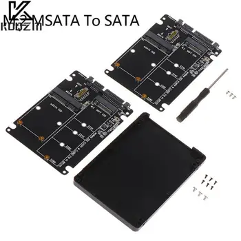 60 Гбит/с на M2 NGFF SATA SSD MSATA SSD Адаптер MSATA На SATA M.2 Плата адаптера жесткого диска NGFF на SATA