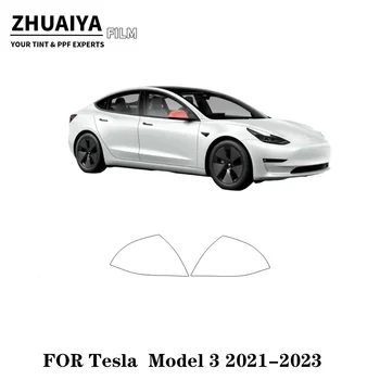 2017-2024 Для Tesla Model 3 Зеркальная Защитная пленка для краски PPF 8mil пленка для кузова автомобиля