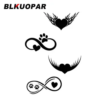 BLKUOPAR для романтических наклеек на автомобиль Blazing Valentine, модных наклеек в стиле аниме, солнцезащитного крема, царапин для укладки автомобиля
