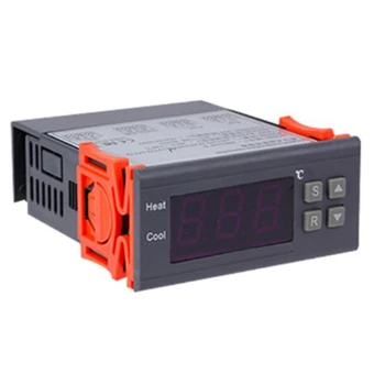 Цифровой регулятор температуры -99-400 градусов Датчик термопары PT100 M8, встроенный термостат, переключатель 220 В