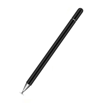 Стилус Универсальная ручка для рисования контактного экрана для Android IOS iPad iPhone Samsung Huawei Tablet Lenovo Xiaomi Черный