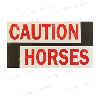 Будьте осторожны с Наклейками для лошадей, Виниловыми Наклейками, Декоративными Наклейками для автомобилей и мотоциклов, водонепроницаемым и солнцезащитным ПВХ