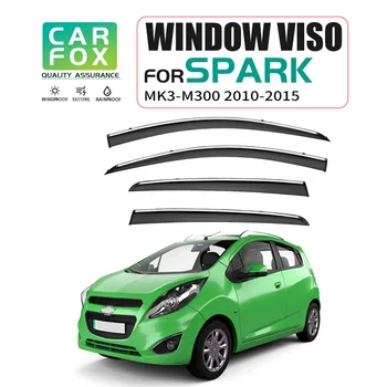 Для Chevrolet Spark, козырек, защита от непогоды, дефлектор бокового окна, защита от непогоды на лобовом стекле автомобиля, автомобильные аксессуары