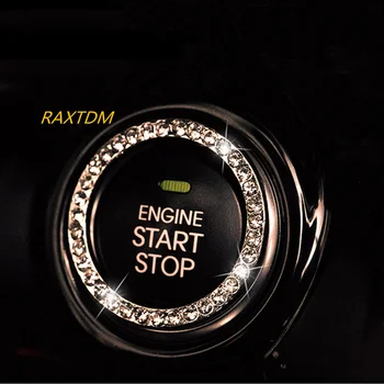 Брелок для Ключей Зажигания Crystal Car Engine Start Stop для Mazda 323 626 RX-8 RX-7 GJ BP CX-4 CX-7 BM BN MX-3 MX-5 BL GJ GL Axela