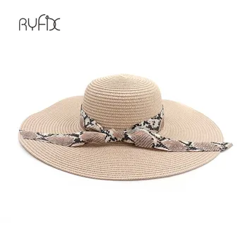 летняя соломенная шляпа женская пляжная шляпа с большими широкими полями солнцезащитная шляпа солнцезащитный крем УФ-защита панама HA179