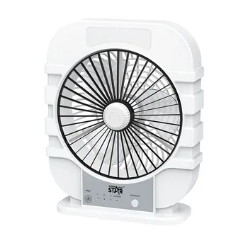 8-дюймовый Мини-вентилятор с 3 скоростями регулировки, USB-перезаряжаемый напольный вентилятор для студенческого общежития, дома, кемпинга, офиса, Небольшой настольный вентилятор