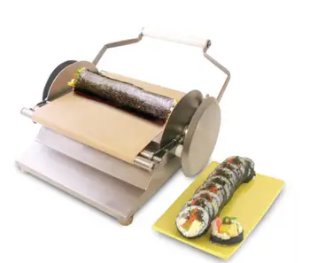Коммерческая машина для приготовления суши и роллов из нержавеющей стали, японская машина для завивки суши и роллов