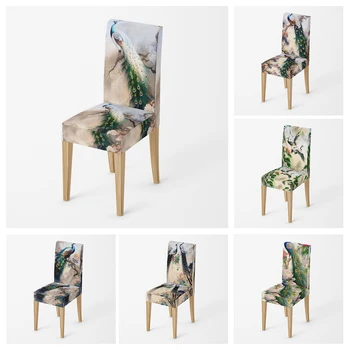 Домашний чехол для стула Чехлы для стульев для кухни чехлы для стульев Nordic регулируемые обеденные чехлы из эластичной ткани чехлы для стульев чехол для стула для свадьбы
