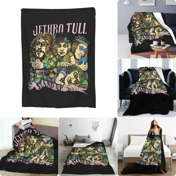 Обложка альбома Jethro Tull Stand Up 1969 года, Ультрамягкое одеяло из микрофлиса, пушистая фланель, легкий декор для дома