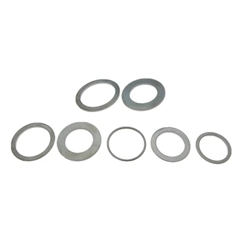 7 шт., круглое кольцо, круглое кольцо для уменьшения размера, конверсионный диск для столярных инструментов из нержавеющей стали