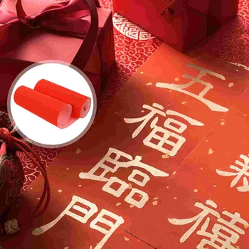 Красная бумага Xuan, Тонкая Красная Бумага для поделок, Подарочная Бумага для Двустиший, Бумага для каллиграфии