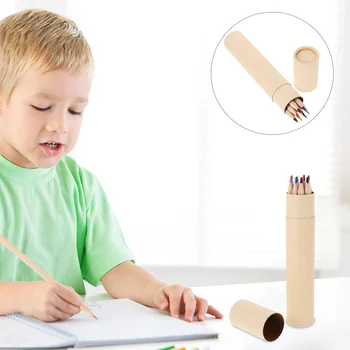 Профессиональные карандаши для рисования, растворимые в воде, цветные, практичные деревянные, портативные, для рисования, Декор для малышей