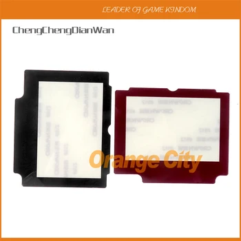 1 шт./лот Замена для GBA SP Красно-черная пластиковая защитная пленка для экрана и линз для GameBoy Advance SP