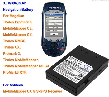 Аккумулятор емкостью 3960 мАч для Ashtech CX GIS-GPS, для Magellan Thales Promark 3, MobileMapper CE, ProMark 3 RTK, Thales CX