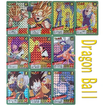 НОВОЕ аниме Dragon Ball Fierce Fighting Chapter X Son Goku Majin Buu Vegetto Color Flashcards Коллекция игр, Подарки на День рождения