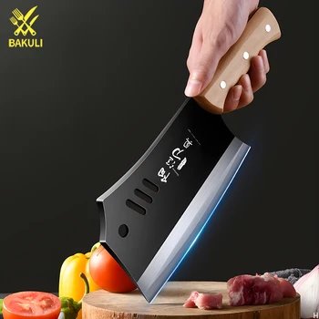 Кухонный нож для разделки костей BAKULI, специальный нож для нарезки шеф-повара, кухонный нож, бытовой нож для разделки