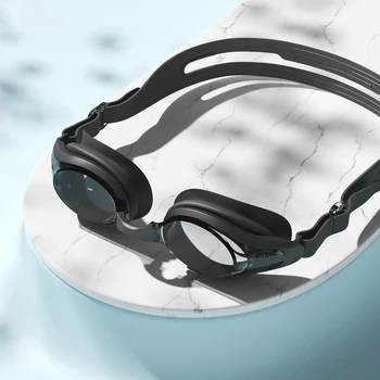 Очки для плавания для взрослых, Профессиональные противотуманные очки для плавания, Очки для бассейна с защитой от ультрафиолета, Силиконовые водонепроницаемые очки для плавания