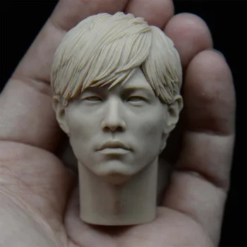 Знаменитая звезда Джей Чоу в масштабе 1/6 лепит неокрашенную голову для 12-дюймовых фигурок DIY Accessories