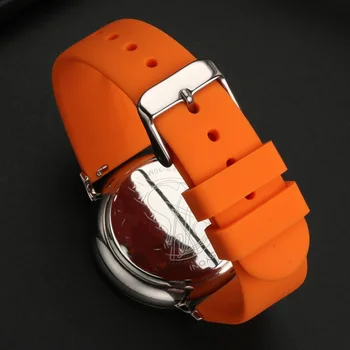 Для любого бренда Резиновый ремешок для часов мужской для fossil Tissot Armani seiko ремешок мягкий быстроразъемный браслет 18 мм 20 мм 22 мм
