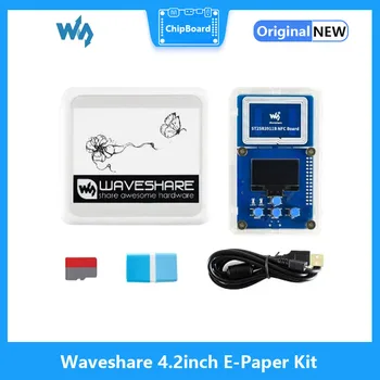 Набор для оценки электронной бумаги Waveshare с 4,2-дюймовым NFC питанием, беспроводное питание и передача данных