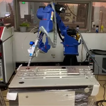 Роботизированное Сварочное Оборудование Роботизированный Лазерный Сварочный Аппарат Изготовленное На Заказ Манипуляторное Сварочное Оборудование