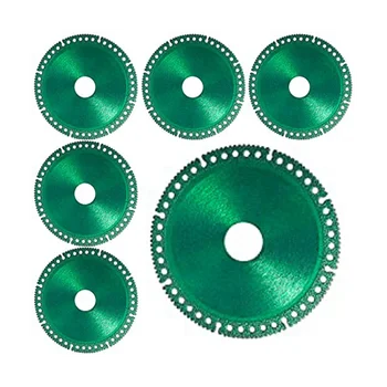 6 шт. неразрушаемый диск для шлифовальной машины, составные многофункциональные лезвия для шлифовальной машины, неразрушаемый диск для каменных плит, плитки