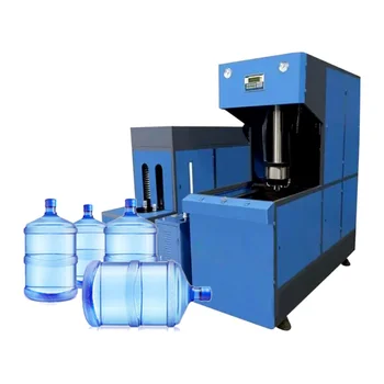 Высококачественная Полуавтоматическая машина для выдувания пластиковых ПЭТ-бутылок с 2 полостями Автоматическая установка для выдувания ПЭТ-бутылок для продажи