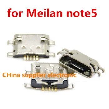 10шт-200шт для Meilan note5 USB Разъем Для Зарядки Разъем Док-станции Порт