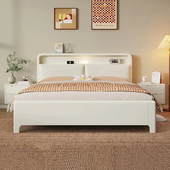 Эстетичные Современные кровати, покрывало, Роскошное изголовье двуспальной кровати King Size, Эластичная домашняя мебель Camas De Dormitorio