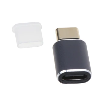 Адаптер USB C Адаптер USB 4.0 40 Гбит/с PD100W Быстрая зарядка, тип C от мужчины к женщине
