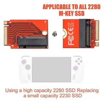 1шт Для портативной платы переноса Rog Ally SSD Адаптер памяти PCIE4.0 Для портативной платы переноса Rog Ally Аксессуары