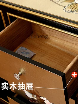 XL Буфетный шкаф Настенный шкаф Входной шкаф Шкафчик из массива дерева Zen Обеденный шкаф