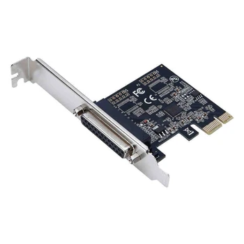 Параллельный порт DB25 25Pin PCIE Riser Card LPT принтер для преобразования PCI-E для карт Express Адаптер AX99100