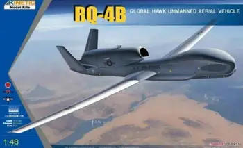 Kinetic K48084 1/48 Масштаб RQ-4B Global Hawk Беспилотный летательный аппарат 2020 года новинка
