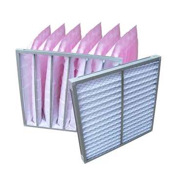 Пылеулавливающий нетканый материал G4 пластинчатый фильтр с первичным эффектом, воздушный мешок со средним эффектом, высокоэффективный фильтр для предотвращения попадания пыли cen