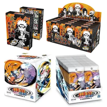 Значок KAYOU Naruto Fire Will Successor Карточка Наруто Хината Тсунаде Саске Коллекционная открытка Подарок для мальчика