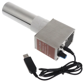 Электрический Вентилятор для барбекю Воздуходувка USB 5V 12V Для приготовления пищи на кострах в кемпинге Плита