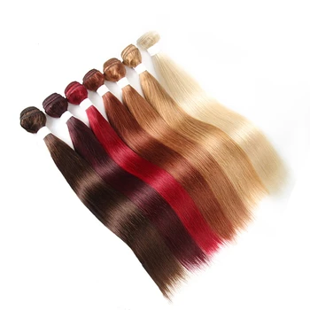 Бразильские Волосы Remy Пучки Утков #613/#4/#33/#30/#27/# 99J /#BURG Прямые Человеческие Волосы Для наращивания Женские Объемные Пряди Для наращивания