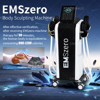 DLS-EMSzero 14 Te-sla 6500W Ems Body Sculpting Machine Электромагнитная Машина для похудения Мышц Тела, Стимулирующая EMSzero Build Muscle Machine