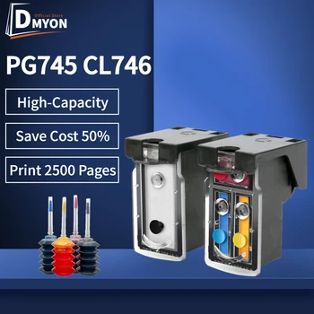 PG745 CL746 Восстановленный Чернильный Картридж, Совместимый с принтером canon pixma cartridge MG2470 MG2570 MG2970 IP2870 IP2872 Принтер