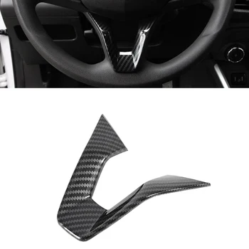 Аксессуары для отделки рулевого колеса автомобиля из углеродного волокна для Onix 2019-2021