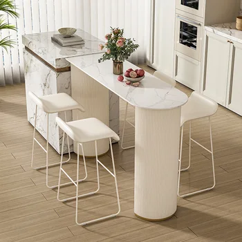 Барные столы в скандинавском стиле для гостиной, современные белые домашние роскошные барные столы, современный дизайн, минималистский декор мебели Moveis Para Sala