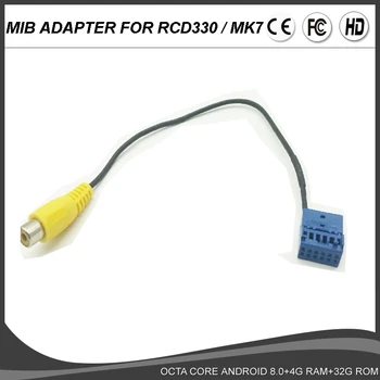 MIB адаптер для RCD330 RCD330plus GOLF7 MK7 Радио Стерео для входа в камеру заднего вида