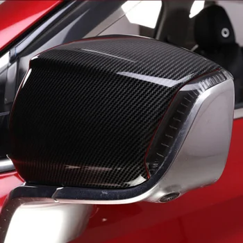 BJMYCYY 2 шт./компл. Декоративная крышка из углеродного волокна ABS для автомобильных зеркал заднего вида для Geely Tugella 2019-22 FY11