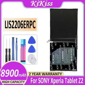 KiKiss Мощный Аккумулятор LIS2206ERPC 8900 мАч Для SONY Xperia Tablet Z2 SGP541CN SGP511 SGP512 SGP521 SGP541 SGP551 Tablet Bateria