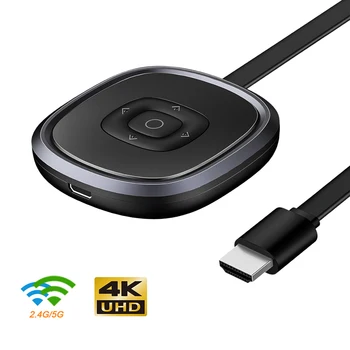 2,4 G 5G 4K Беспроводной Wifi Дисплей Приемник ключа HDMI Экран Зеркальный адаптер TV Stick Cast Phone To TV Projector для IOS Android