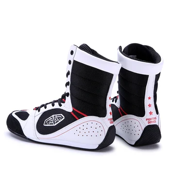 Профессиональная боксерская обувь, мужская и женская дышащая обувь для борьбы, Тренировочная обувь для взрослых, нескользящие кроссовки для фитнеса